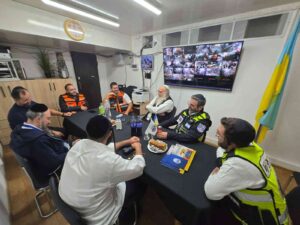 אומן ראש השנה תשפ"ו: ישיבת היערכות עם בכירי ארגוני הרפואה בעיר