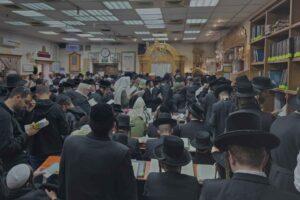 קיבוץ תשפו זמני אמירת הסליחות באומן בשבוע פרשת ניצבים