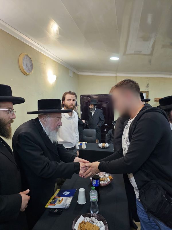 קיבוץ תשפ"ו: נציגי ממשלת אוקראינה נועדו עם רבני חסידות ברסלב