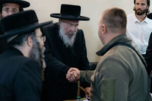 קיבוץ תשפ"ו: נציגי ממשלת אוקראינה נועדו עם רבני חסידות ברסלב