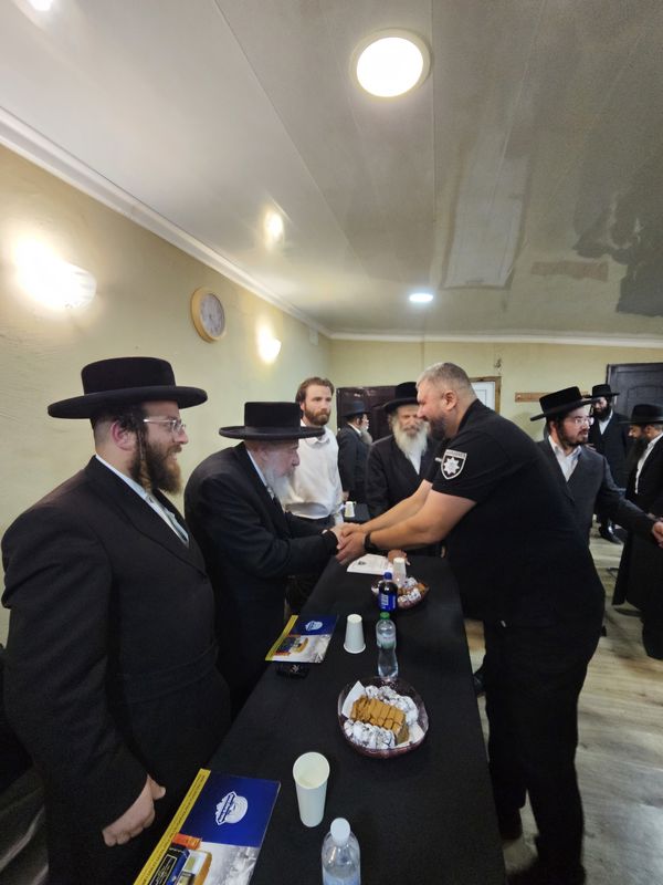 קיבוץ תשפ"ו: נציגי ממשלת אוקראינה נועדו עם רבני חסידות ברסלב