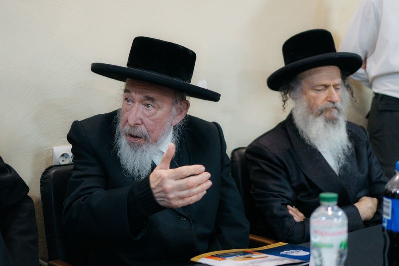 קיבוץ תשפ"ו: נציגי ממשלת אוקראינה נועדו עם רבני חסידות ברסלב
