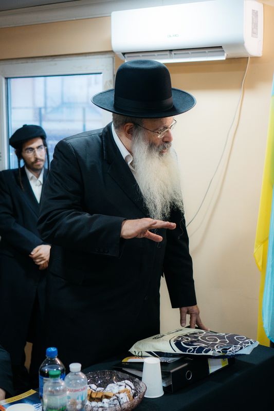 קיבוץ תשפ"ו: נציגי ממשלת אוקראינה נועדו עם רבני חסידות ברסלב