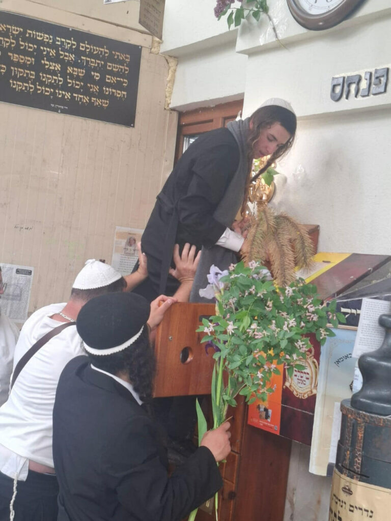 תמונות מאומן: גלריה מקיבוץ חג השבועות תשפ"ו בציון רבינו הקדוש | קרדיט צילום: בנימין גוטפרב
