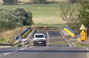 לאחר שהופצץ היום בבוקר: הגשר הסמוך לגבול מולדובה נפתח חלקית לתנועה