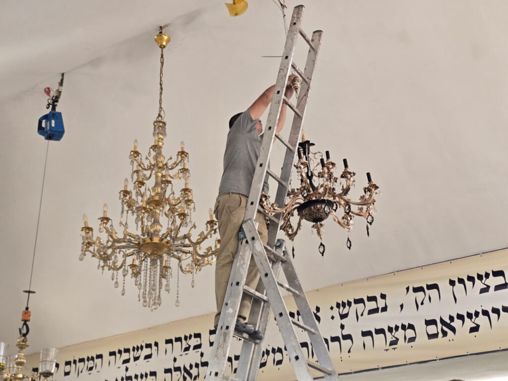 לקראת הגעת רבבות מתפללים בראש השנה: איחוד ברסלב מכינים את ציון רבינו הקדוש
