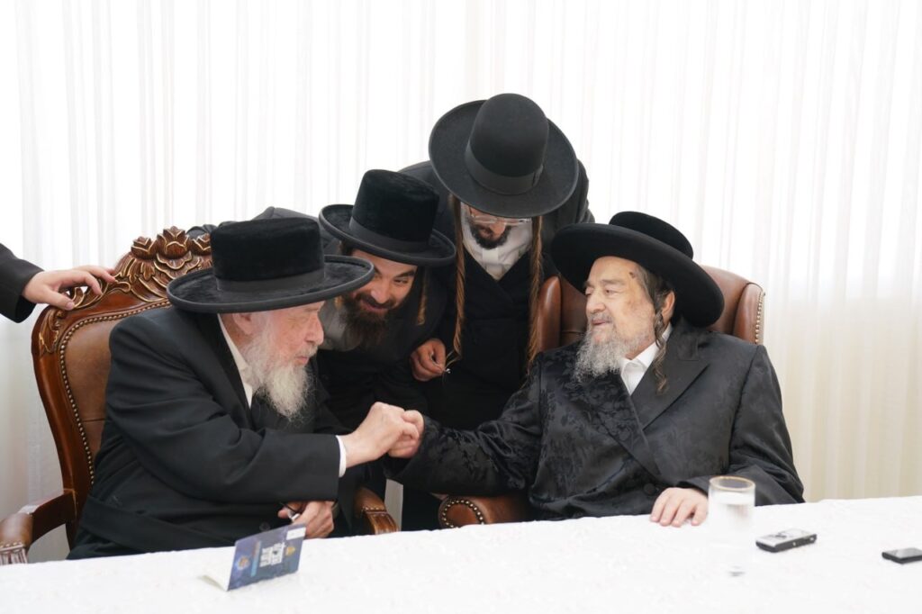 קיבוץ תשפ"ז: גדולי רבני ברסלב בכינוס הוקרה לנשיא אוקראינה