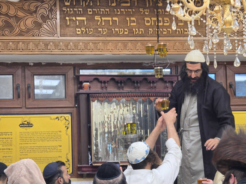 סוכות באומן: גלריה ממראות חג הסוכות בציון רבינו הקדוש