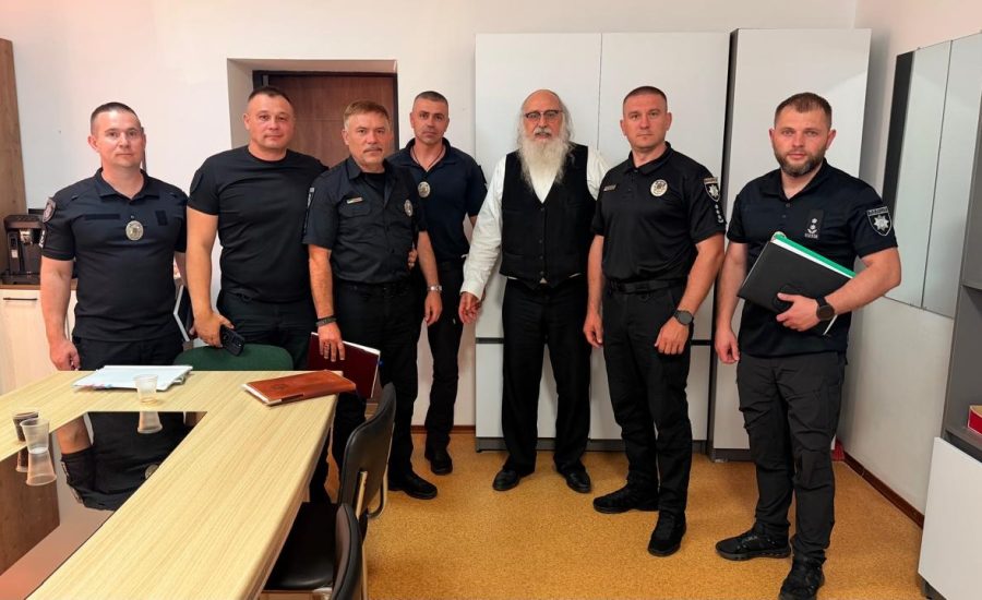 אומן: מפקד משטרת מחוז צ'רקאס בביקור היערכות לקראת ראש השנה