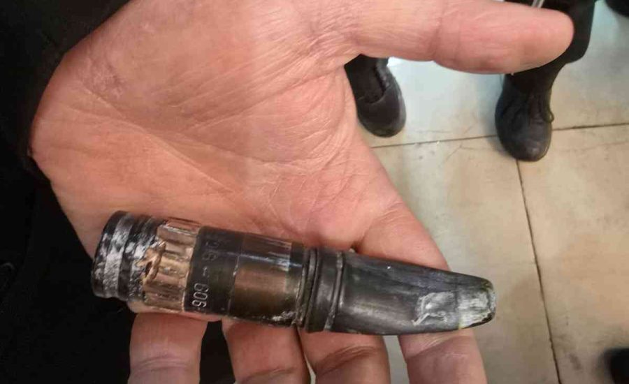 המלחמה באוקראינה: חלקי מיירט נפלו בהיכל ציון רבינו