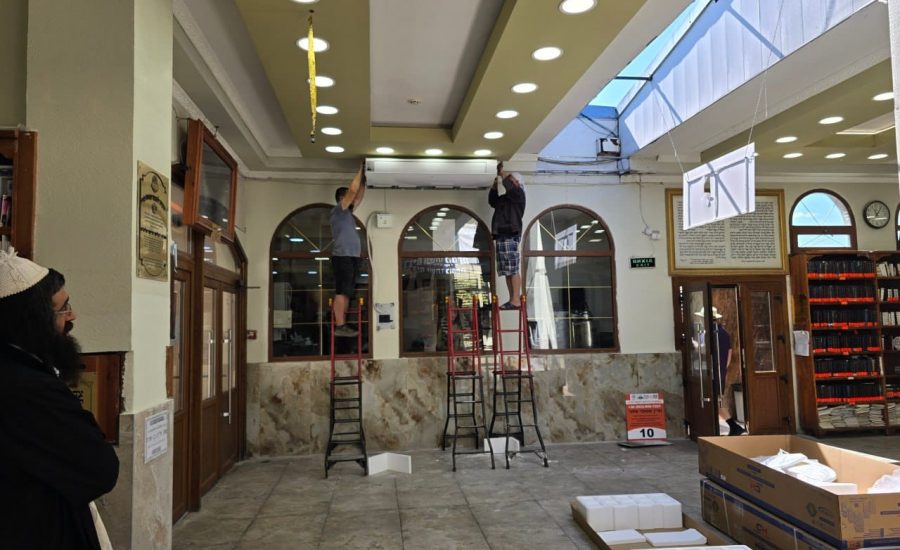 חדשות ציון רבנו: פתרונות מיזוג חדשים במתחם הציון הקדוש