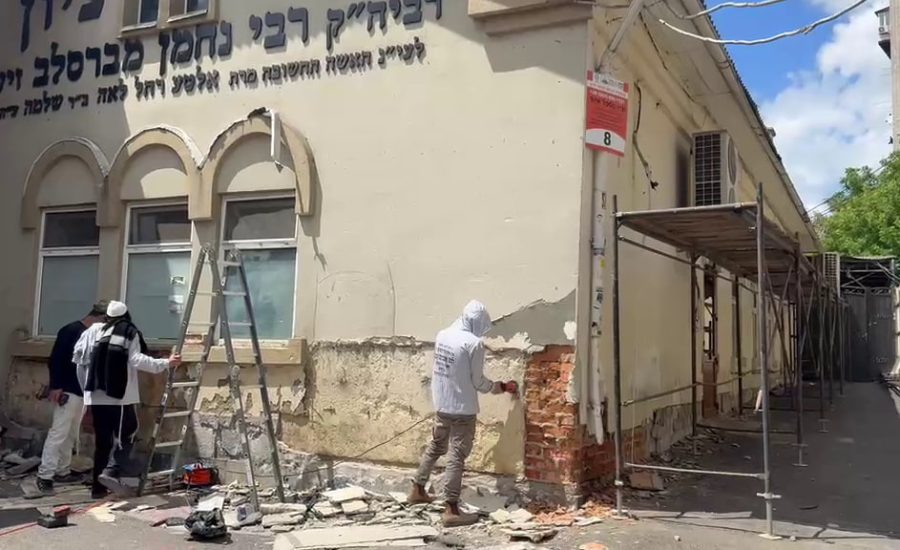 לקראת ראש השנה תשפ"ז: שיפוצים במתחם ציון רבינו באומן